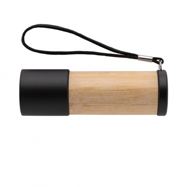 Logo trade corporate gifts image of: Bamboo and RCS certfied recycled plastic torch
